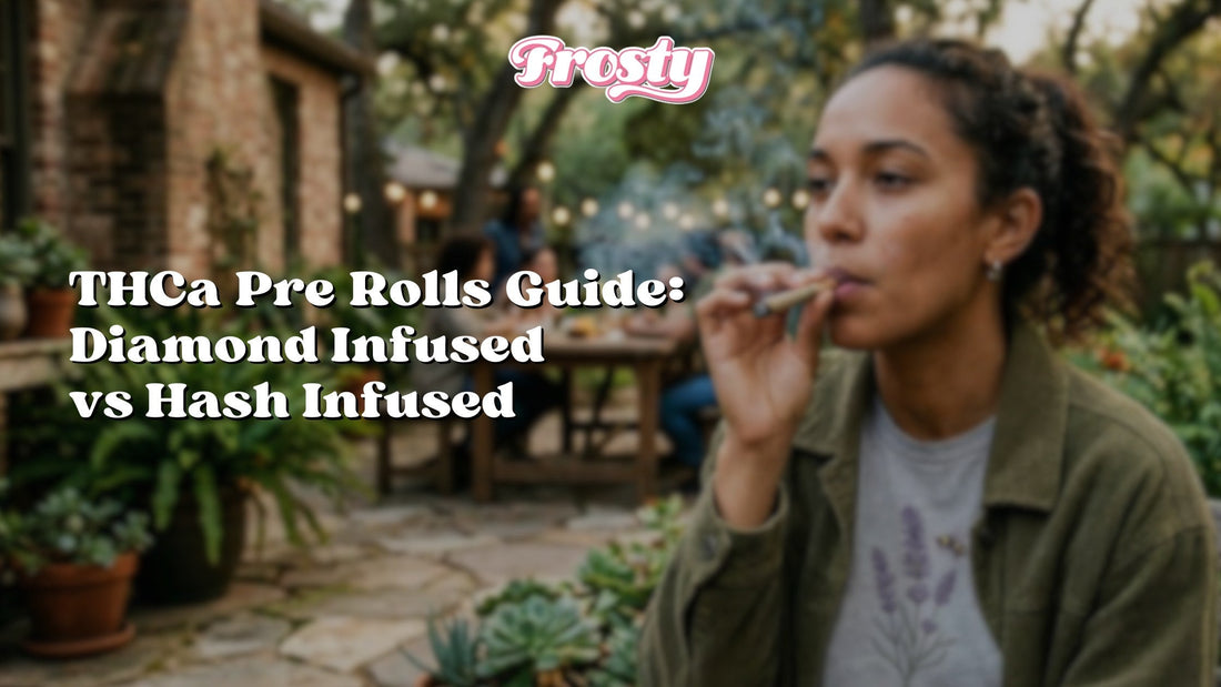 THCa Pre Rolls Guide: Diamond Infused vs Hash Infused