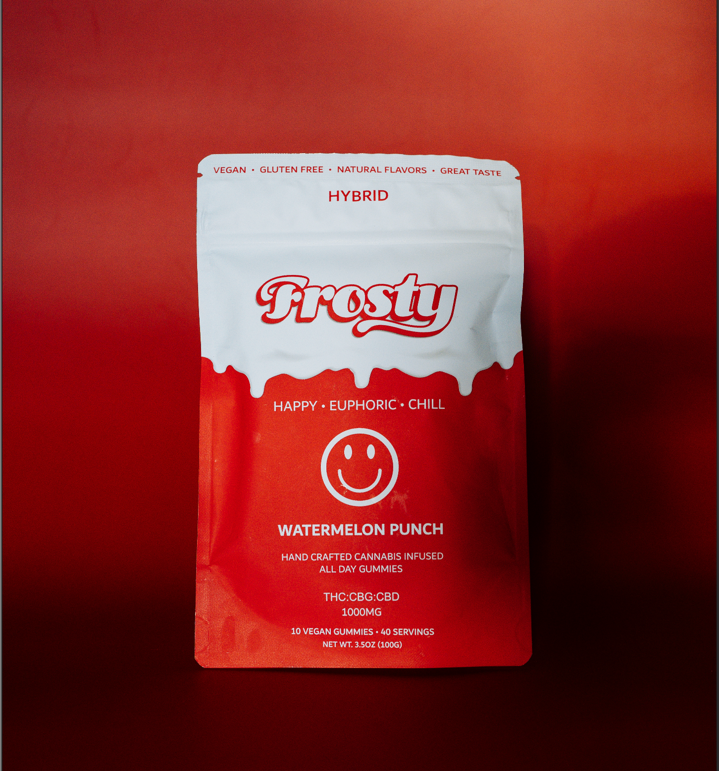 All Day Bliss Delta 9 THC Gummies - Watermelon Punch (1000mg)