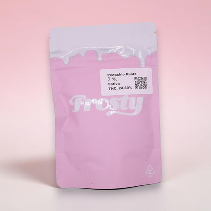 pistachio runtz sativa flower strain bag