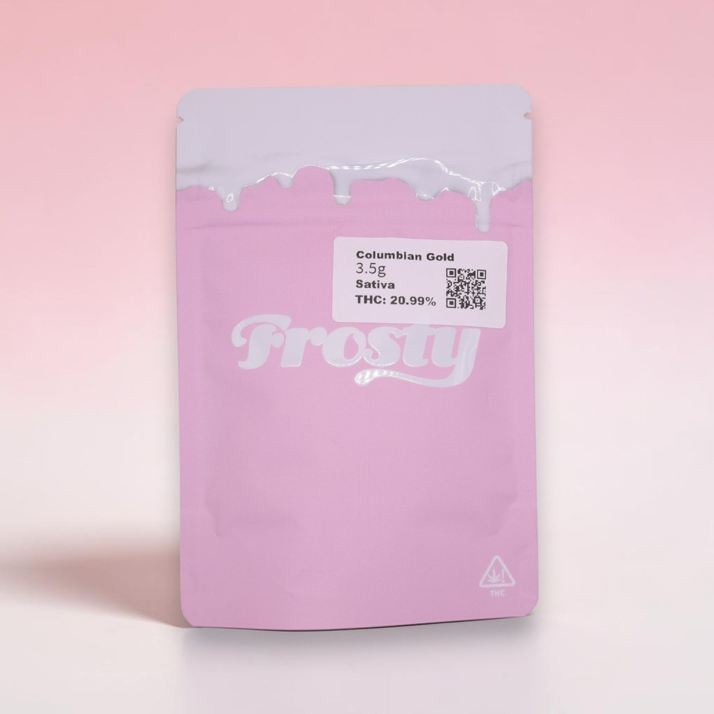 Columbian Gold sativa flower strain bag