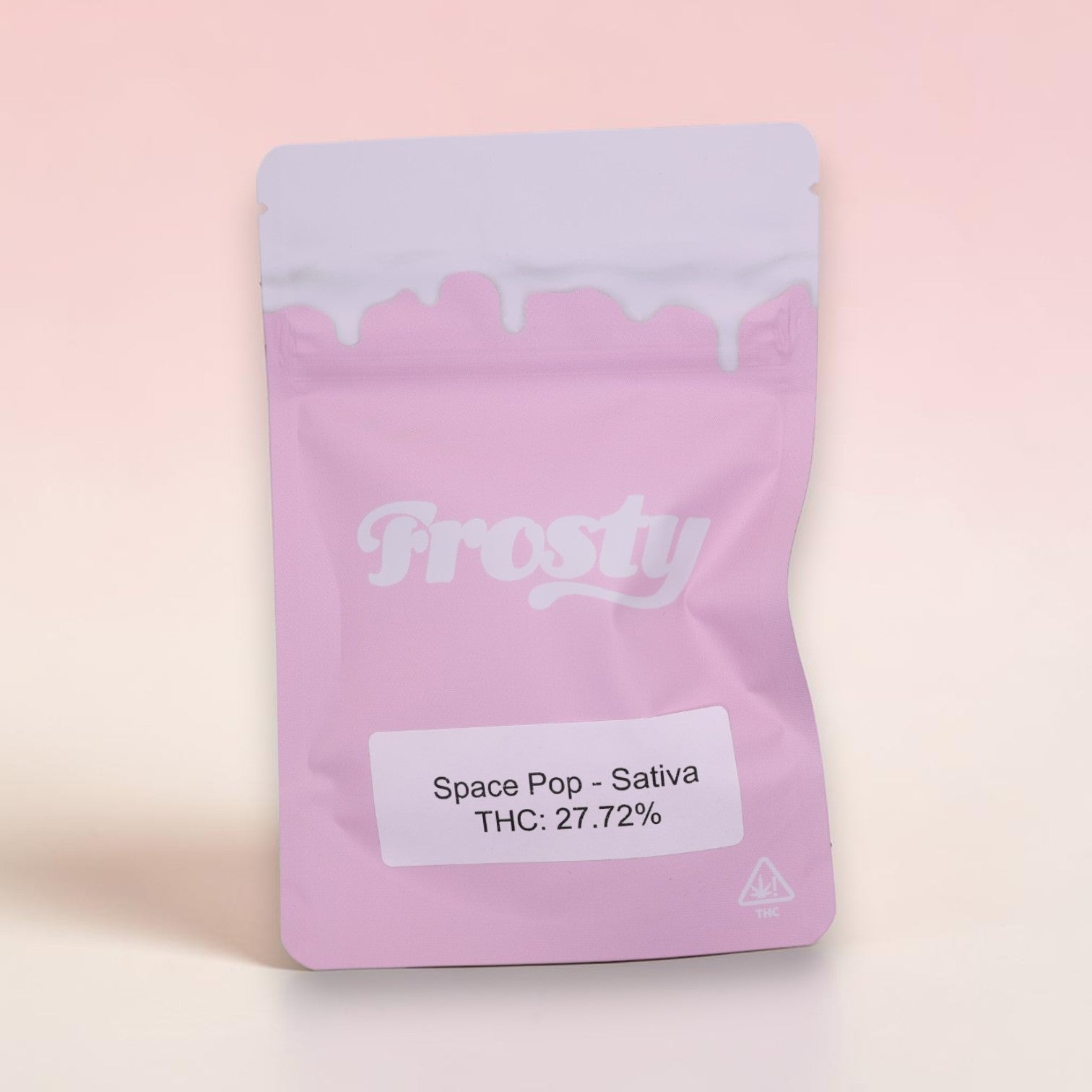 Space Pop sativa thca flower strain bag