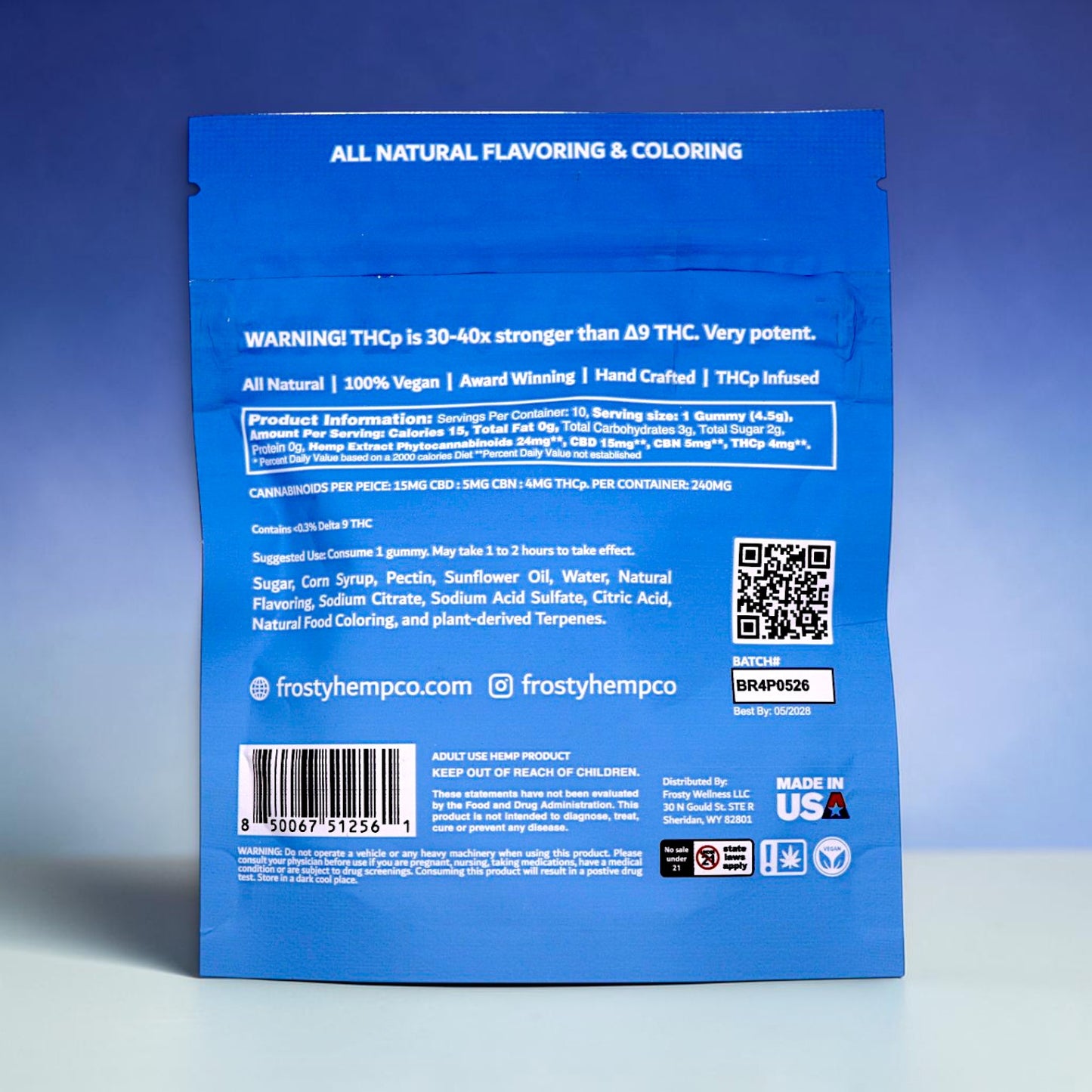 Maxx Dose THCP Gummies with Live Resin