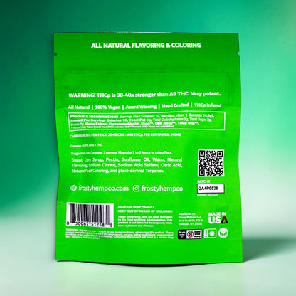Maxx Dose THCP Gummies with Live Resin