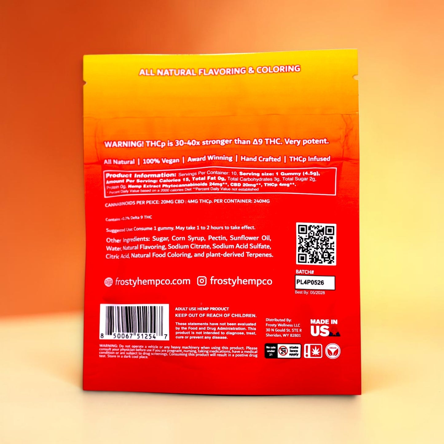 Maxx Dose THCP Gummies with Live Resin
