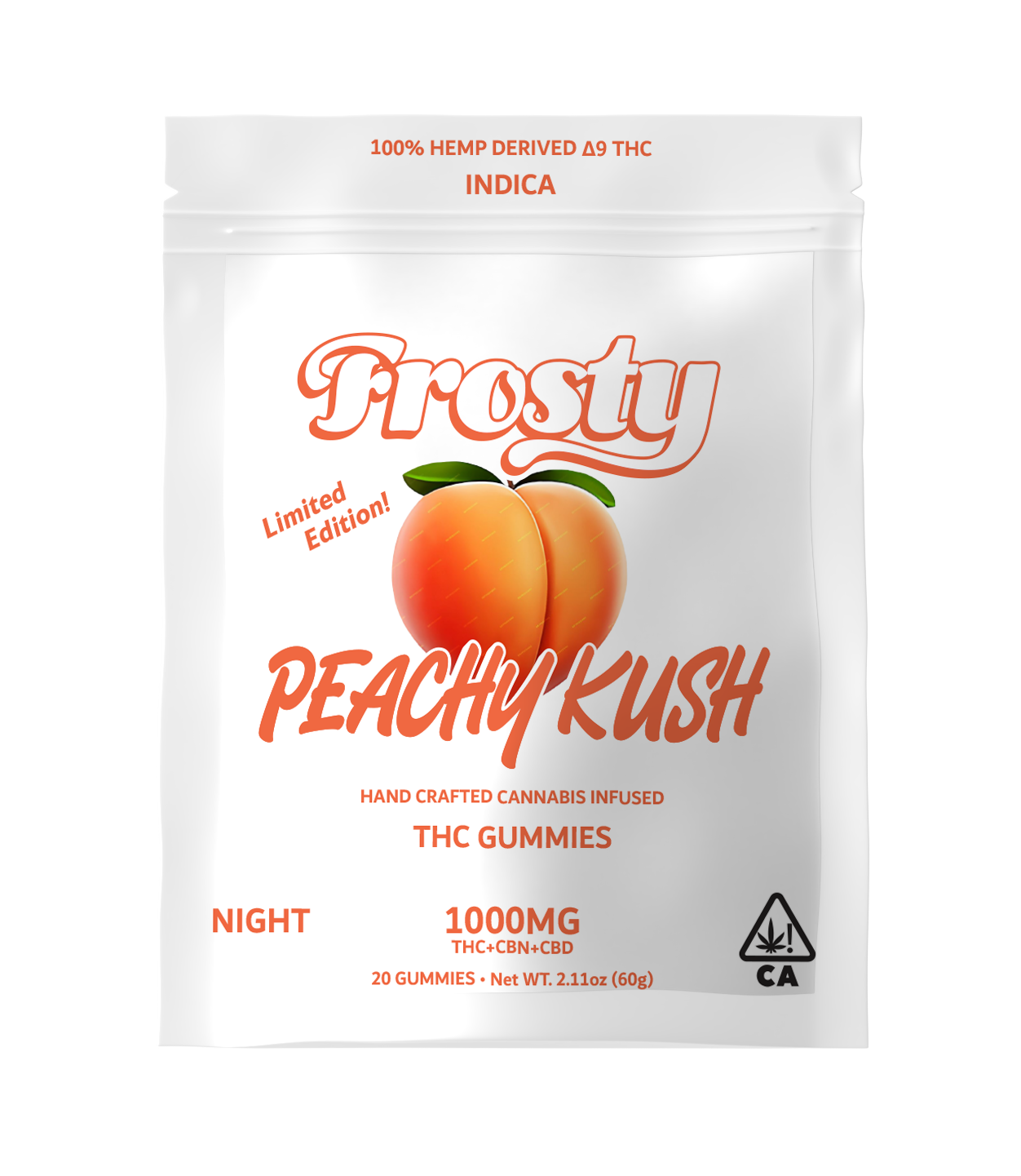 Sleepy Delta 9 THC Micro Gummies - Peachy Kush Limited Edition