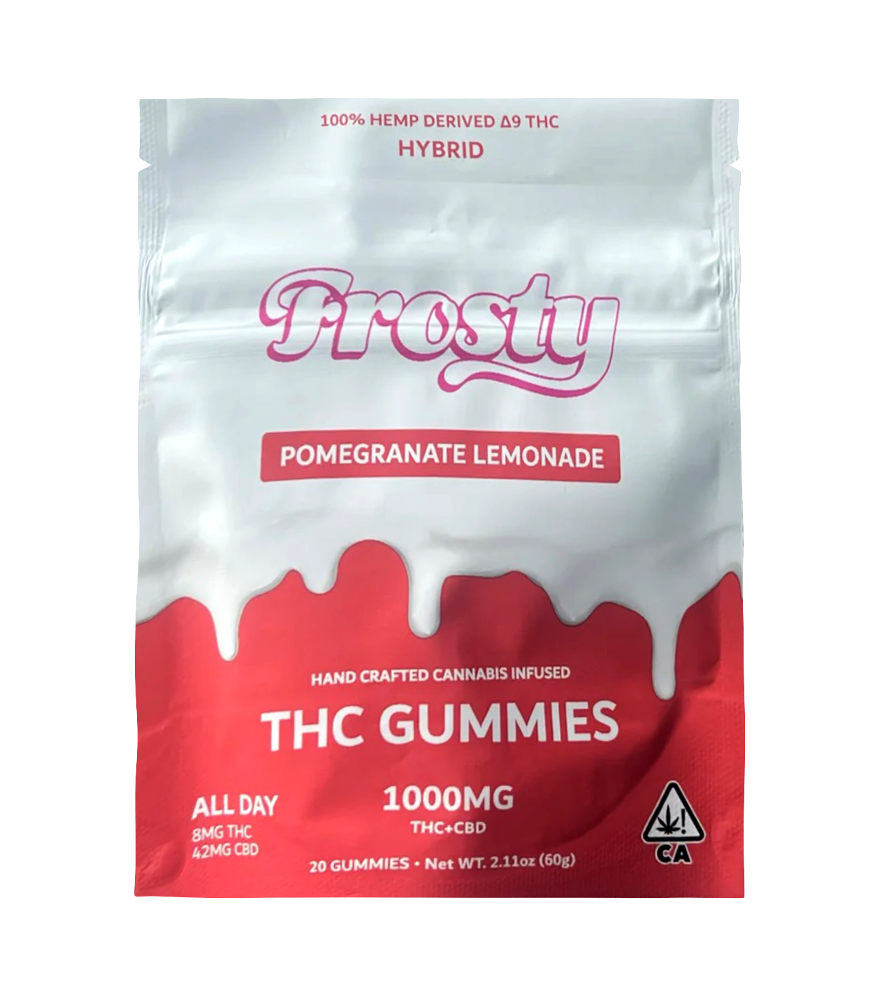 All Day Delta 9 THC Micro Gummies - Pomegranate Lemonade