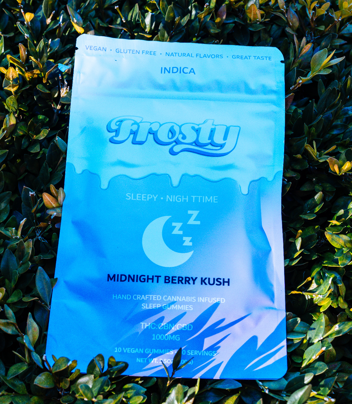 Night Sleepy Delta 9 THC Gummies - Midnight Berry Kush (1000mg)