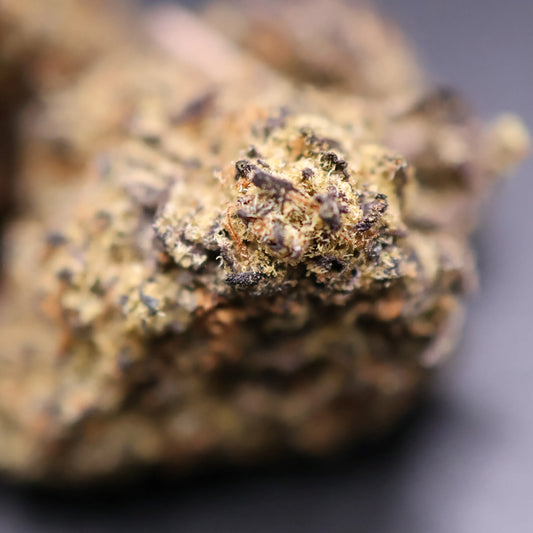 space pop thca bud close up of crystals