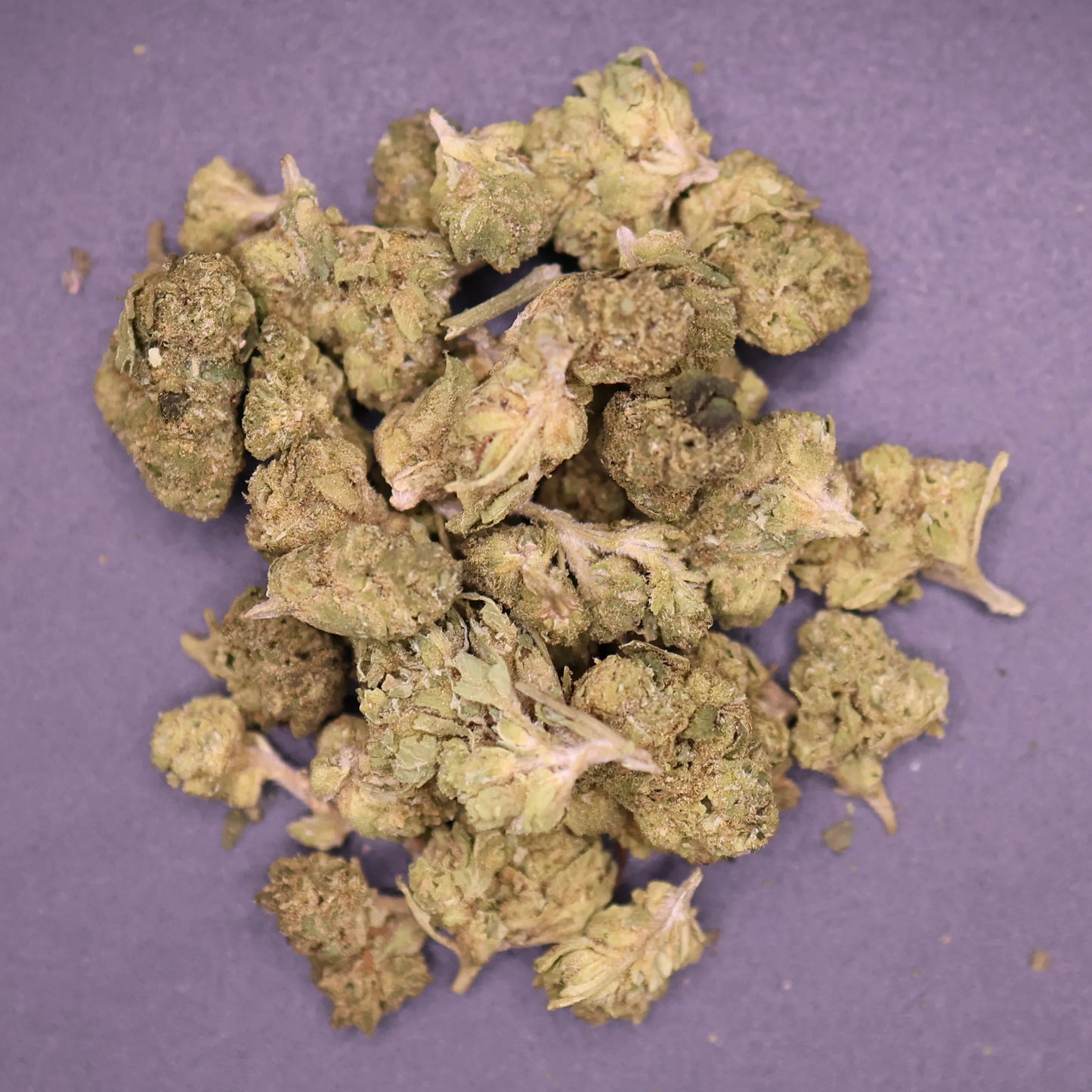 pile of blue dream thca smalls buds 