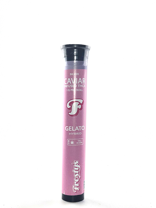 Gelato THCa Pre Roll: Caviar Infused 1g (Hybrid)