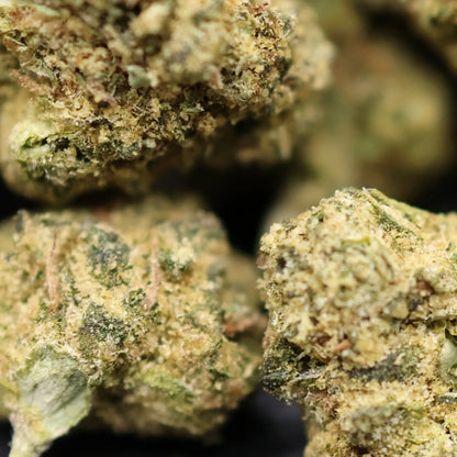 Close-up of jokerz candy smalls buds with a blurred background