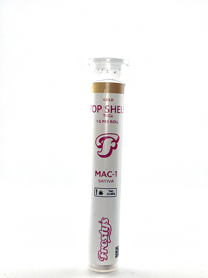 MAC-1 THCa Pre Roll: Top Shelf Flower 1g (Sativa)