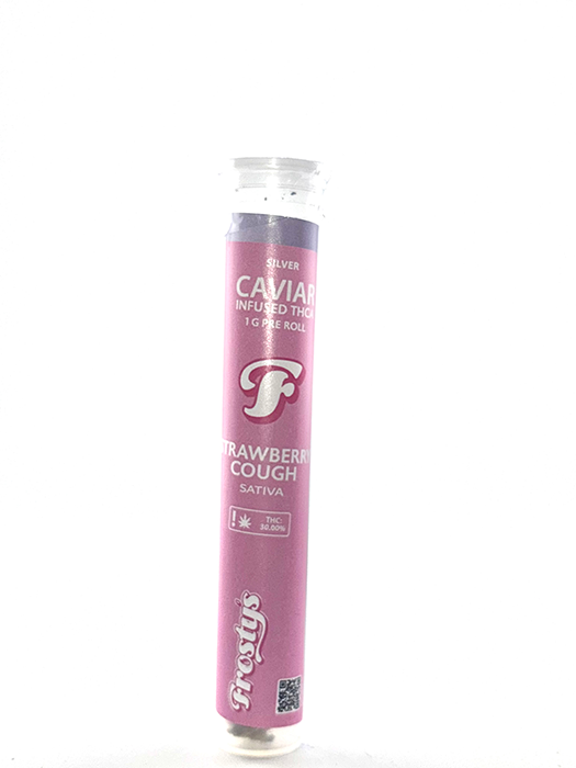 Strawberry Cough THCa Pre Roll: Caviar Infused 1g (Sativa)